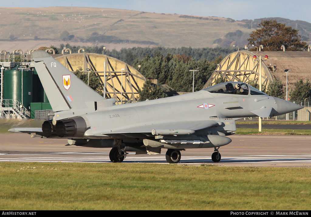 Aircraft Photo of ZJ928 | Eurofighter EF-2000 Typhoon FGR4 | UK - Air Force | AirHistory.net #379842