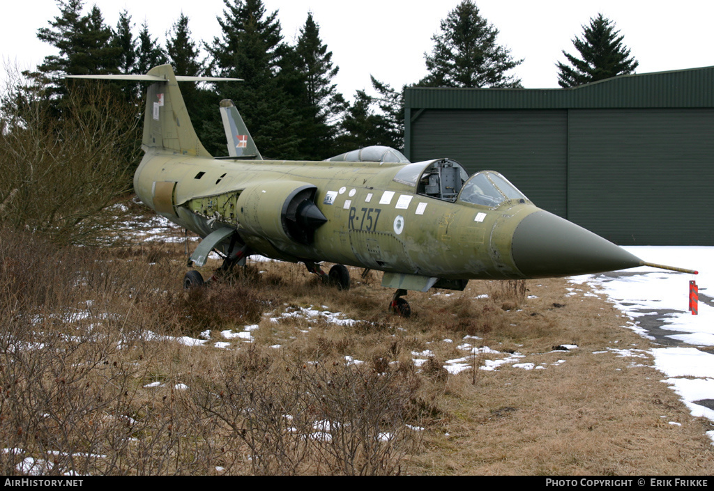 Aircraft Photo of R-757 | Canadair CF-104 Starfighter | Denmark - Air Force | AirHistory.net #379844