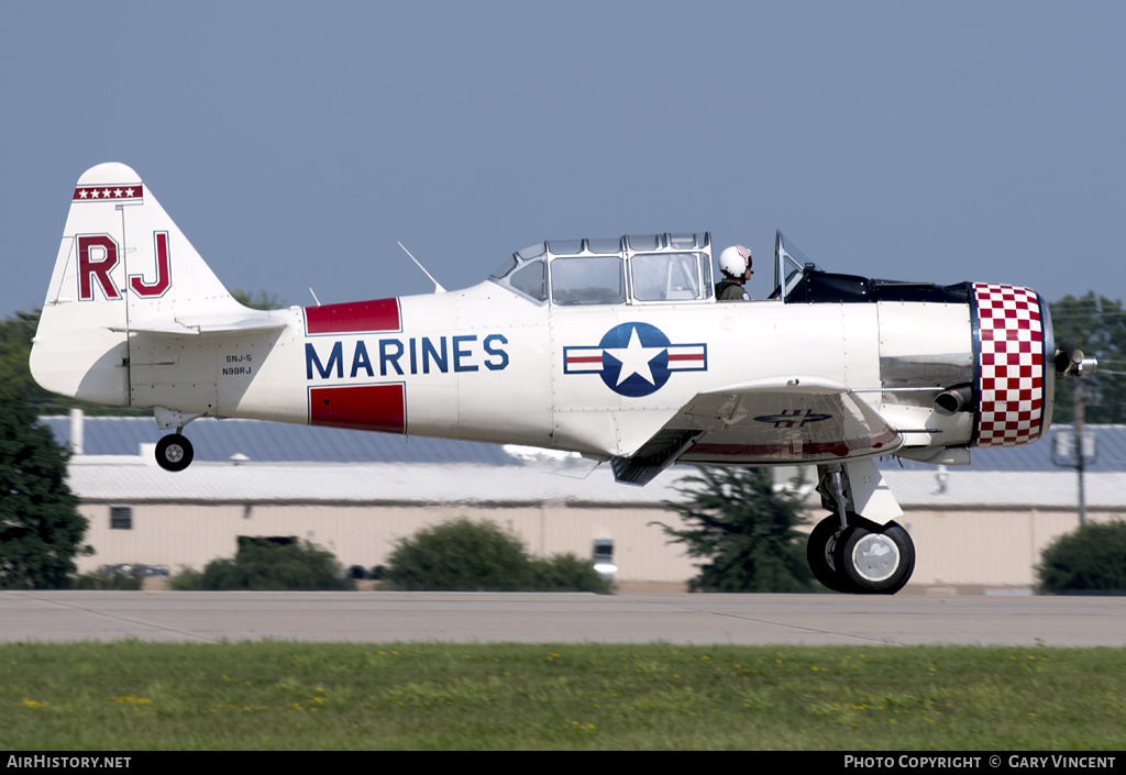 Aircraft Photo of N98RJ / 90752 | North American SNJ-5C Texan | USA - Marines | AirHistory.net #379846