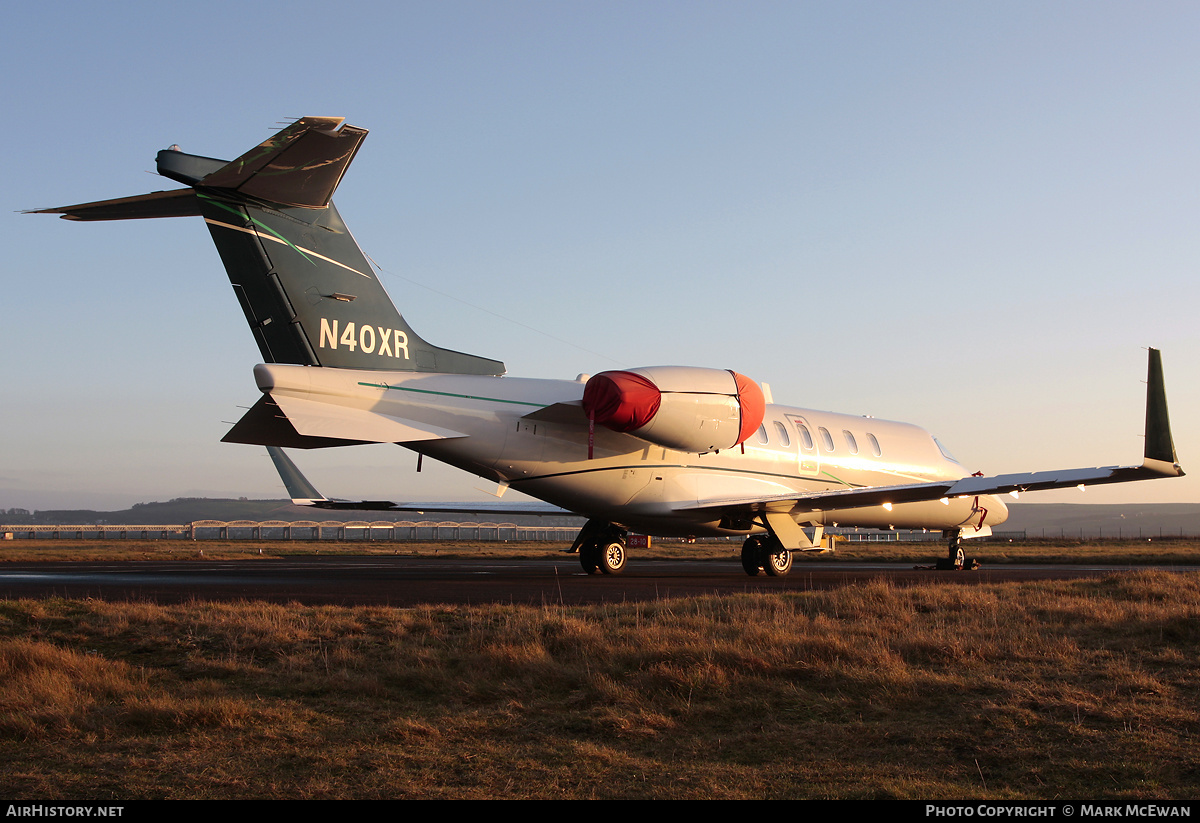 Aircraft Photo of N40XR | Learjet 40 | AirHistory.net #379848