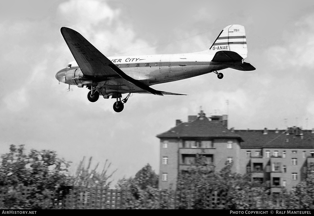 Aircraft Photo of G-ANAE | Douglas C-47B Skytrain | Silver City Airways | AirHistory.net #379849