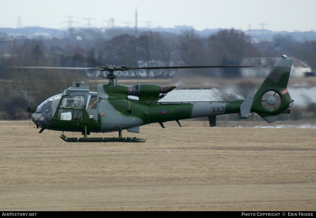 Aircraft Photo of XX398 | Aerospatiale SA-341B Gazelle AH1 | UK - Army | AirHistory.net #379852