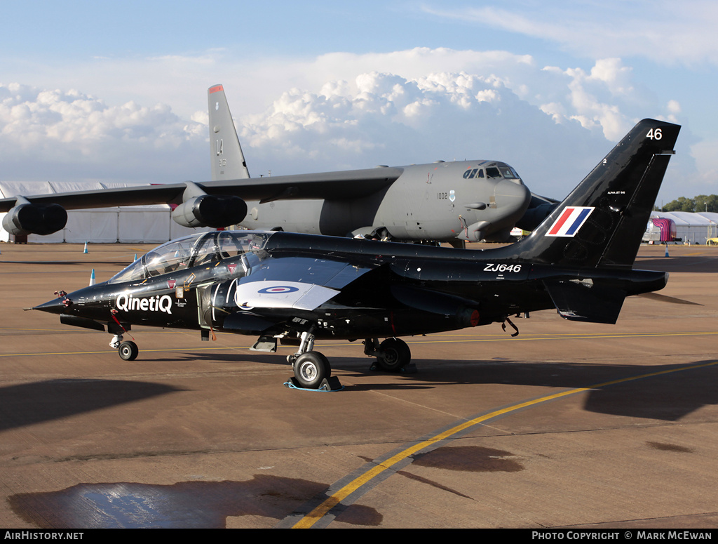 Aircraft Photo of ZJ646 | Dassault-Dornier Alpha Jet A | UK - Air Force | AirHistory.net #379855