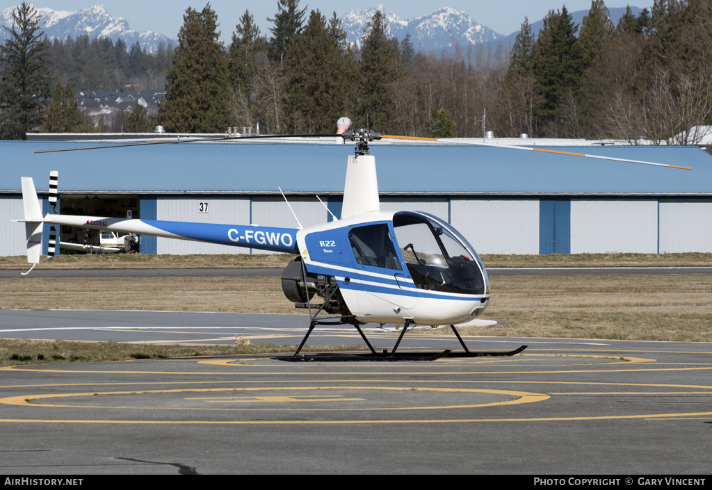 Aircraft Photo of C-FGWO | Robinson R-22 Beta | AirHistory.net #379863