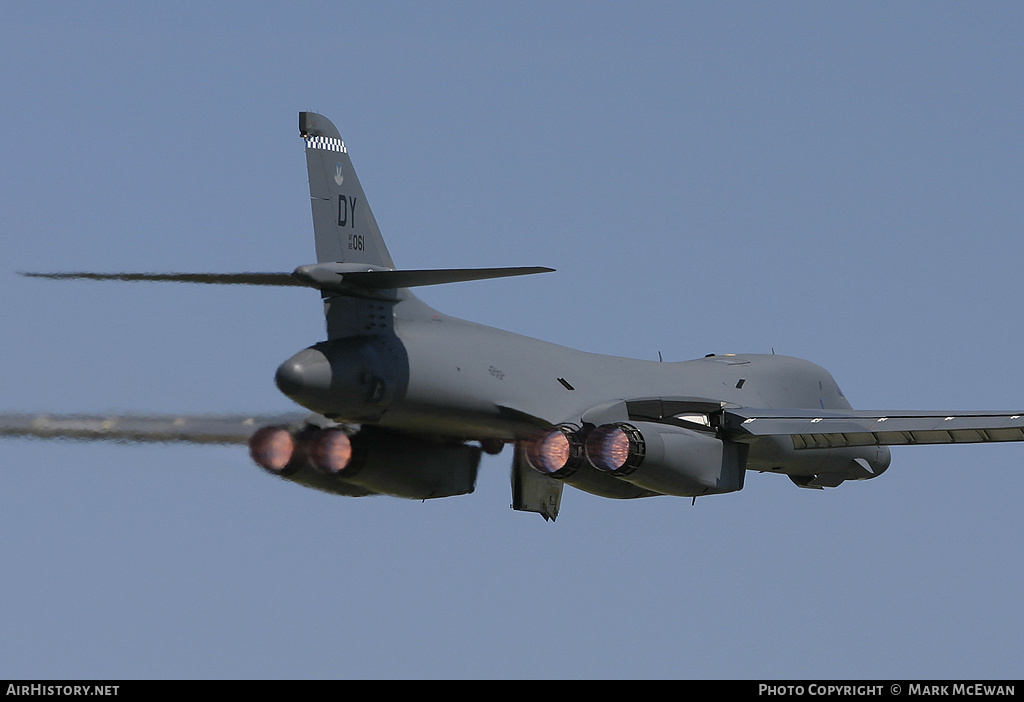 Aircraft Photo of 85-0061 / AF85-061 | Rockwell B-1B Lancer | USA - Air Force | AirHistory.net #379871