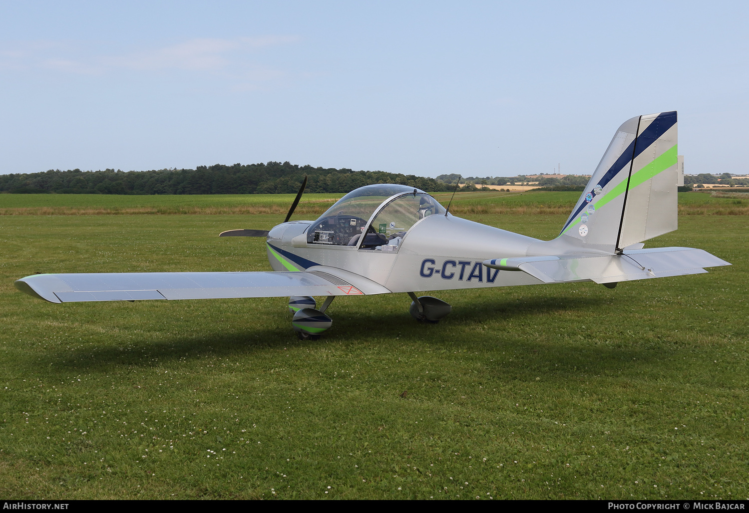 Aircraft Photo of G-CTAV | Cosmik EV-97 TeamEurostar UK | AirHistory.net #379879