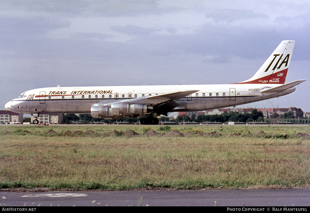 Aircraft Photo of N3325T | Douglas DC-8-55CF Jet Trader | Trans International Airlines - TIA | AirHistory.net #379882