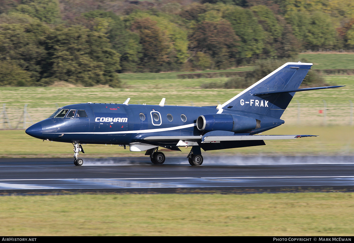 Aircraft Photo of G-FRAK | Dassault Falcon 20DC | Cobham Aviation Services | AirHistory.net #379885