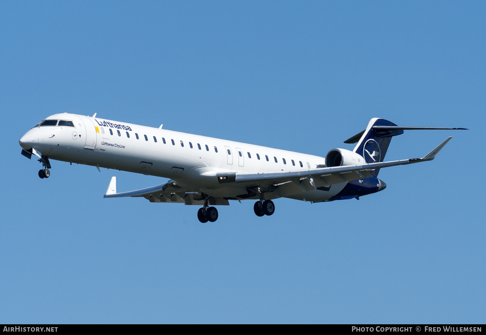 Aircraft Photo of D-ACNR | Bombardier CRJ-900LR (CL-600-2D24) | Lufthansa | AirHistory.net #379890