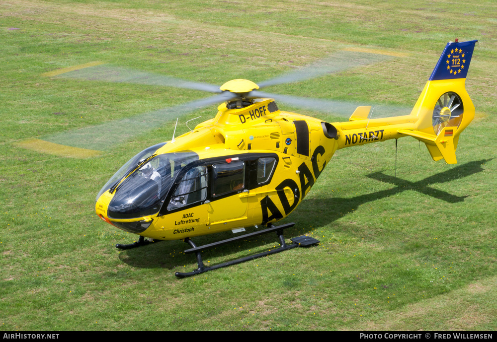 Aircraft Photo of D-HOFF | Eurocopter EC-135P-2 | ADAC Luftrettung | AirHistory.net #379893