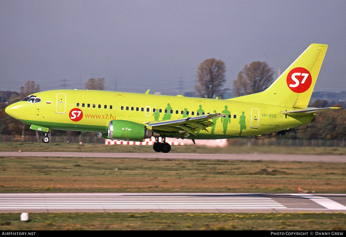 Aircraft Photo of VP-BSQ | Boeing 737-522 | S7 Airlines | AirHistory.net #379914