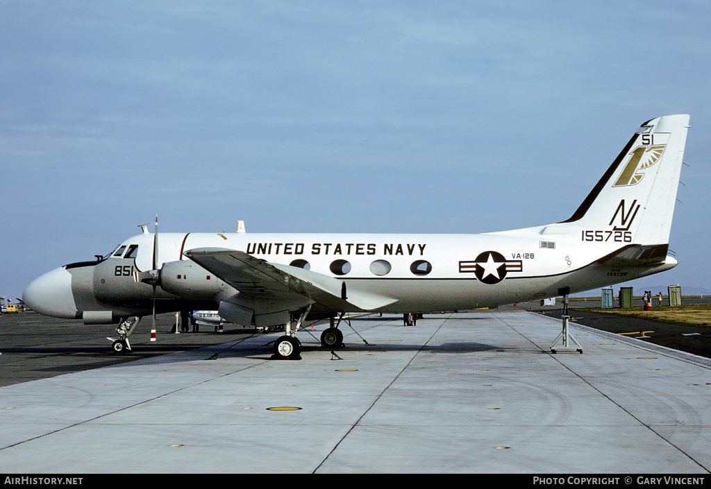 Aircraft Photo of 155726 | Grumman TC-4C Academe (G-159) | USA - Navy | AirHistory.net #379924