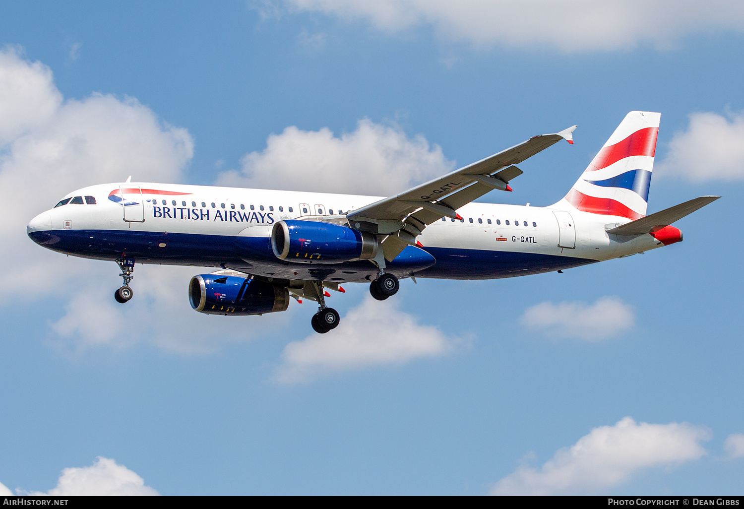 Aircraft Photo of G-GATL | Airbus A320-233 | British Airways | AirHistory.net #379927