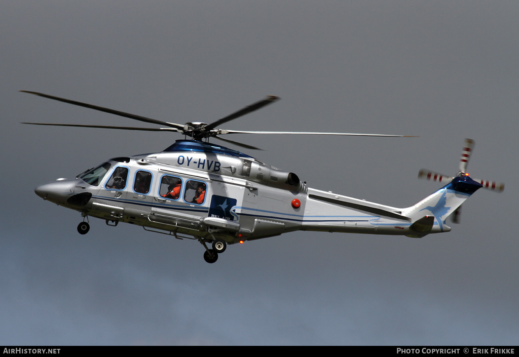 Aircraft Photo of OY-HVB | AgustaWestland AW-139 | Bel Air | AirHistory.net #379936