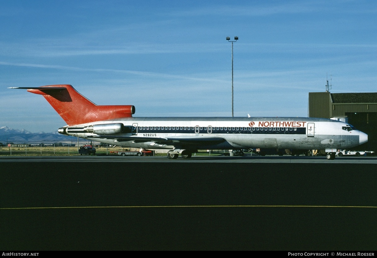 Aircraft Photo of N282US | Boeing 727-251/Adv | Northwest Airlines | AirHistory.net #379952