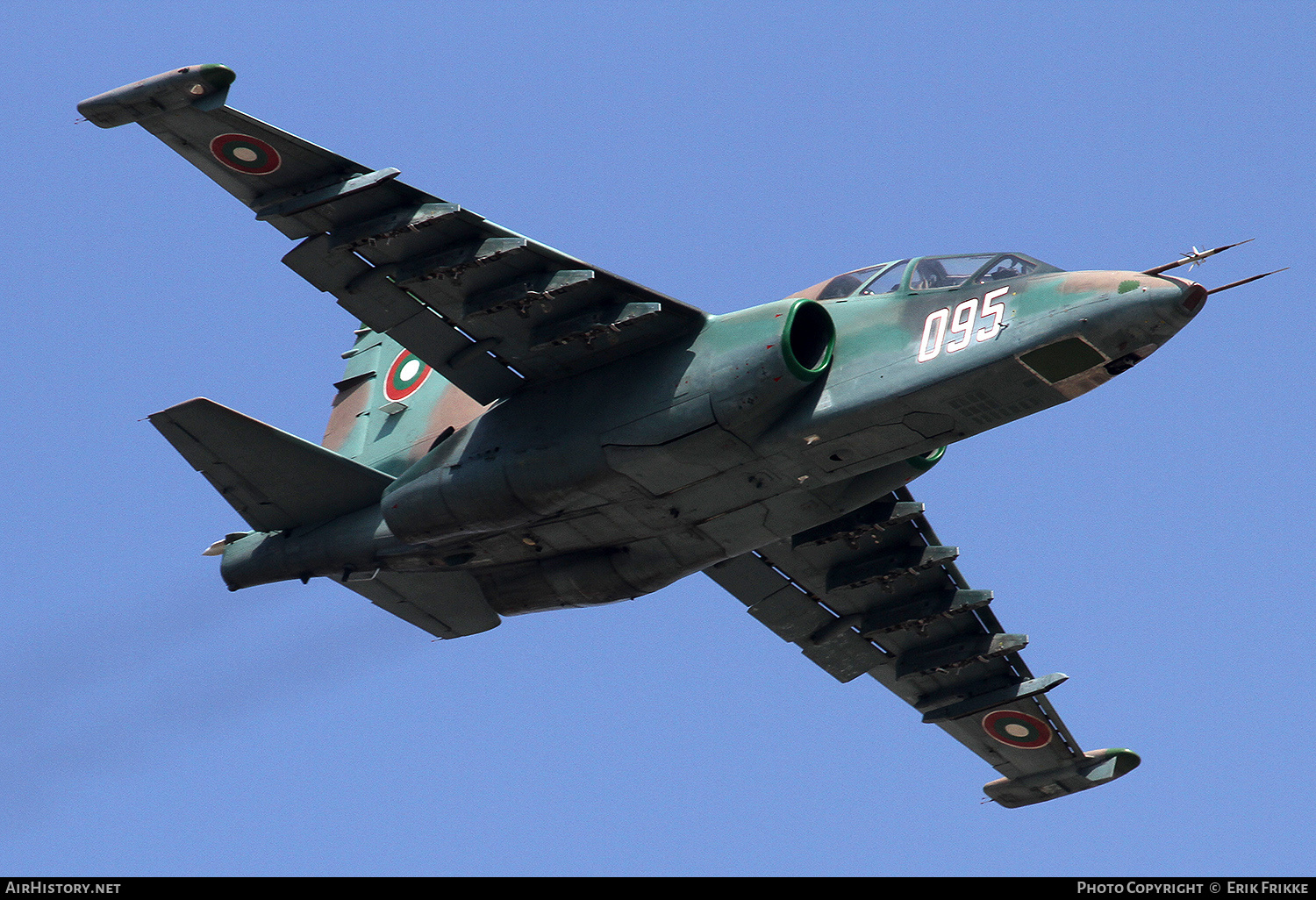 Aircraft Photo of 095 | Sukhoi Su-25UBK | Bulgaria - Air Force | AirHistory.net #379953