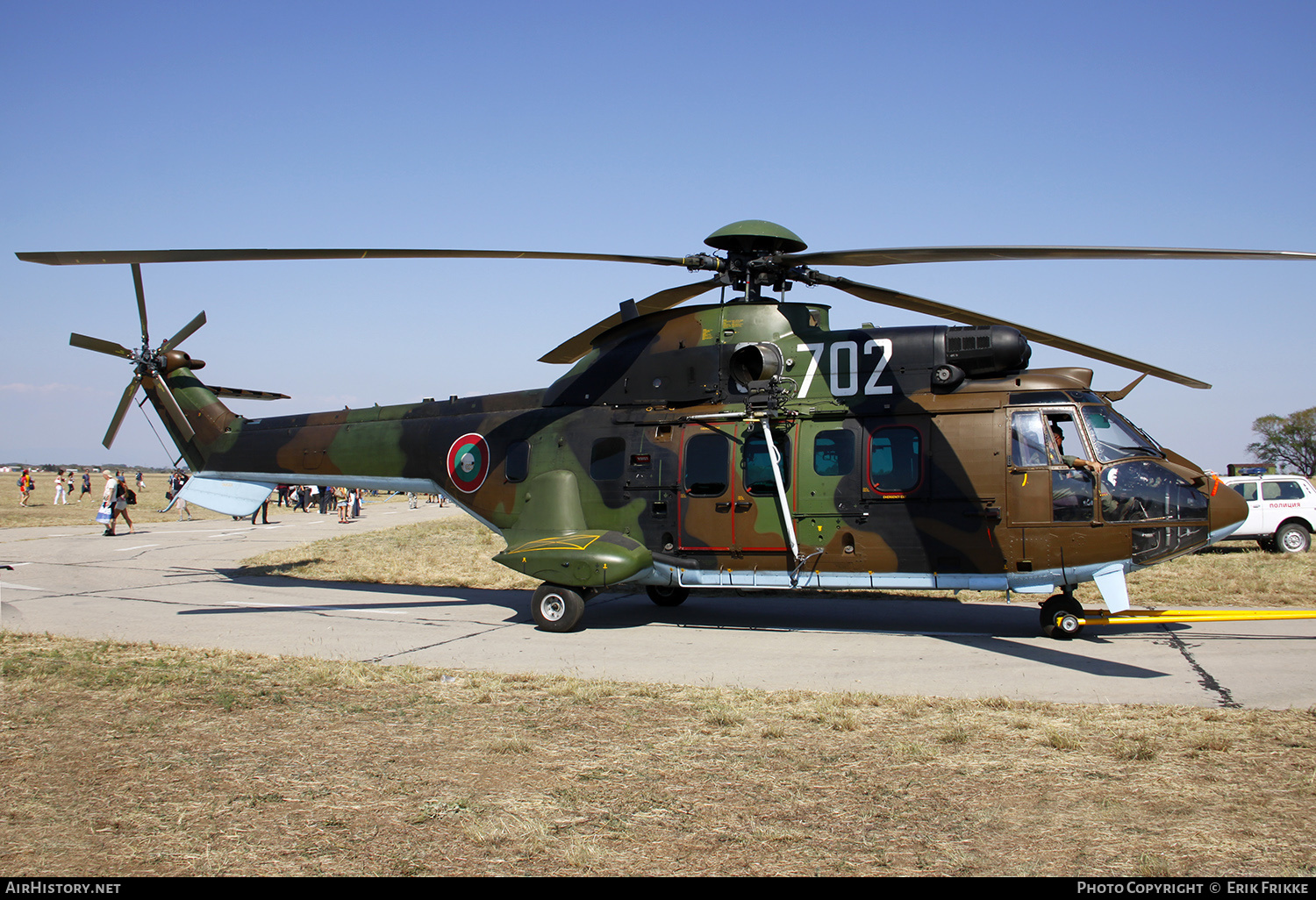 Aircraft Photo of 702 | Eurocopter AS-532AL Cougar | Bulgaria - Air Force | AirHistory.net #379959