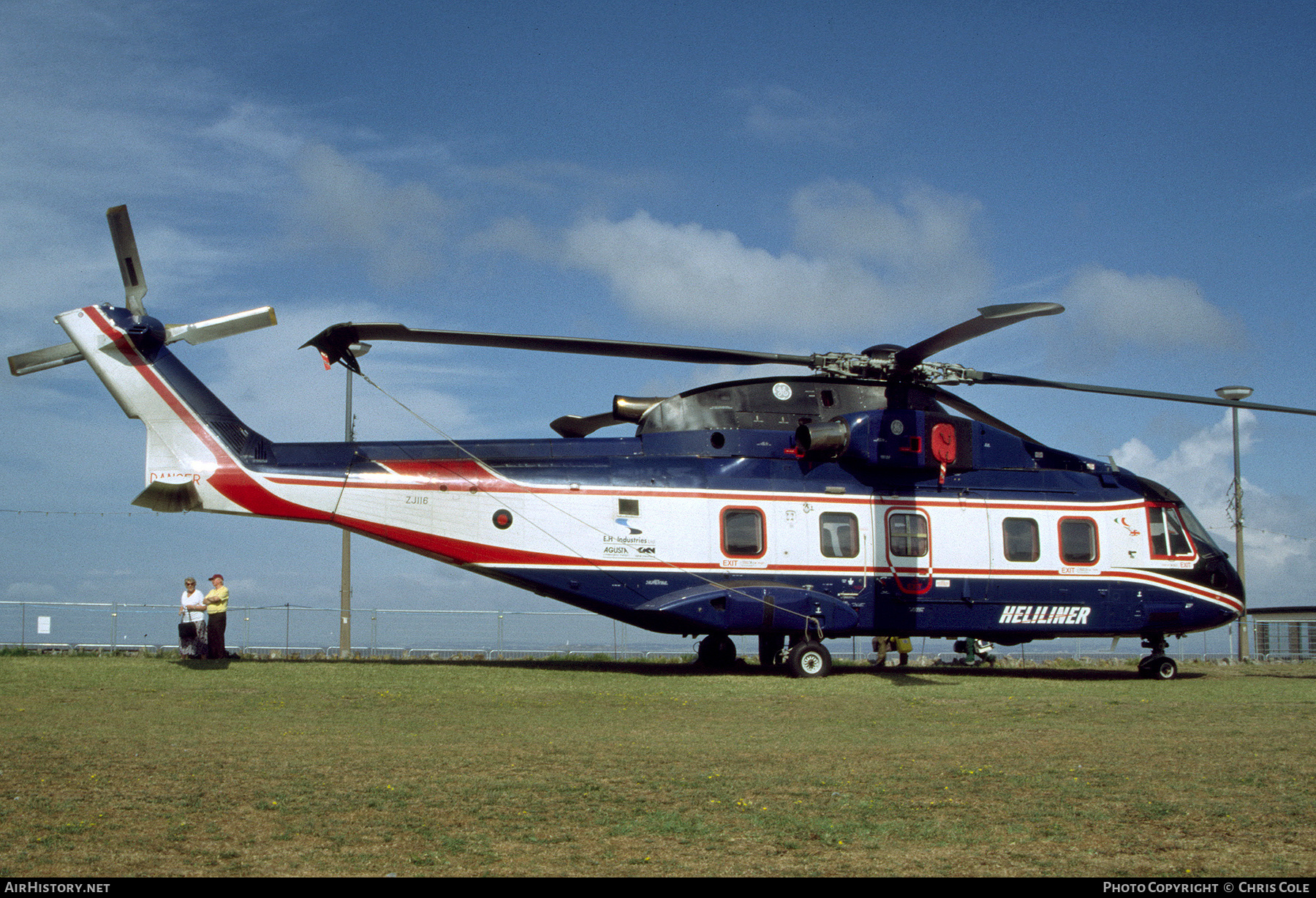 Aircraft Photo of ZJ116 | EHI EH101-PP8 Heliliner | AirHistory.net #379960