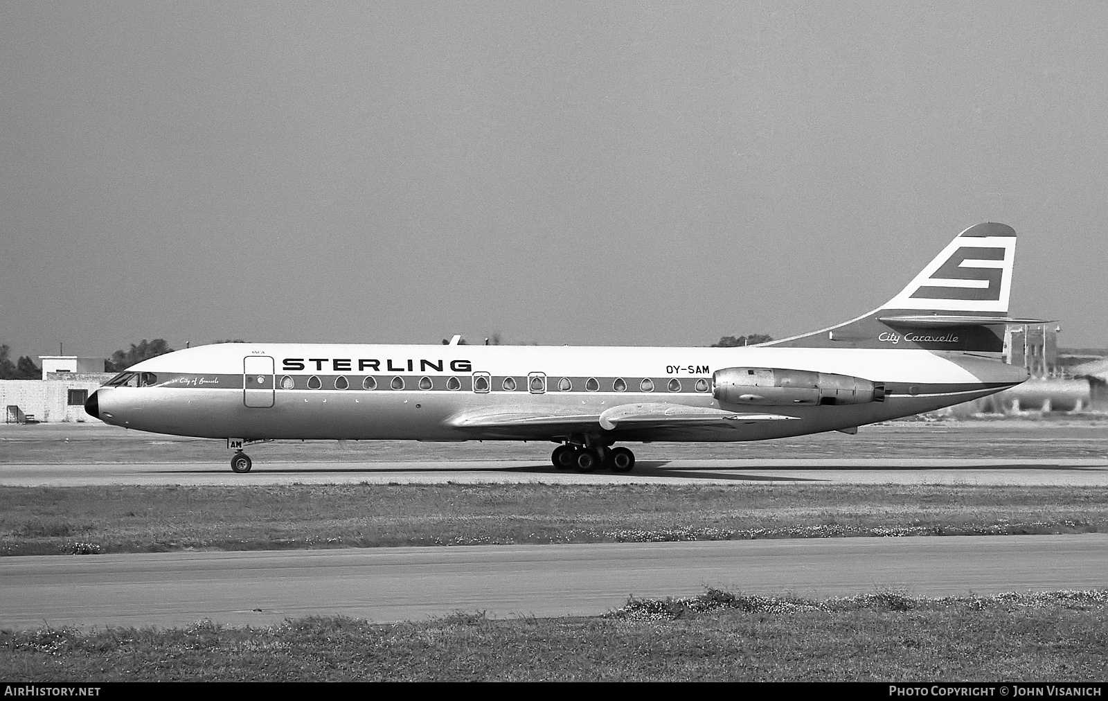 Aircraft Photo of OY-SAM | Sud SE-210 Caravelle VI-R | Sterling Airways | AirHistory.net #379966