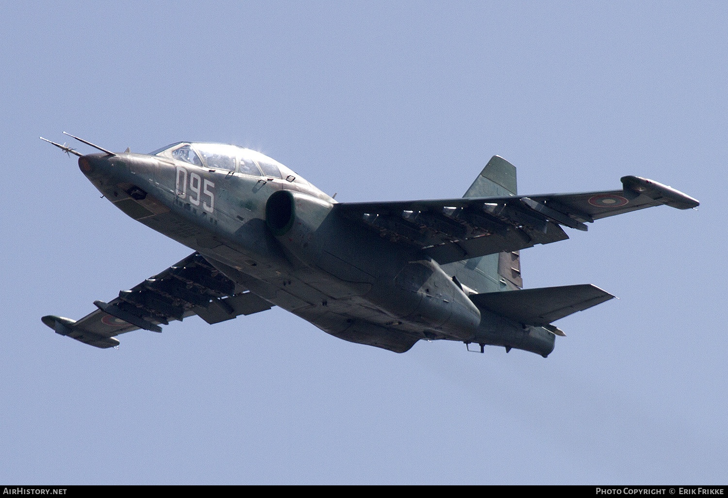 Aircraft Photo of 095 | Sukhoi Su-25UBK | Bulgaria - Air Force | AirHistory.net #379970