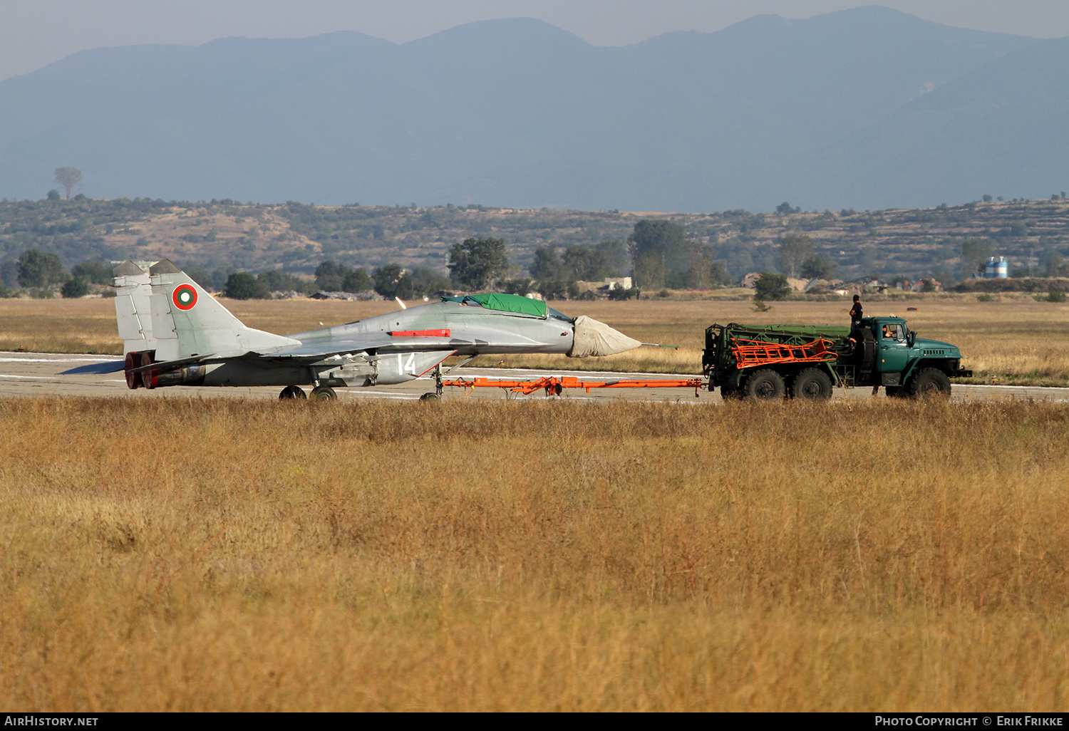 Aircraft Photo of 14 | Mikoyan-Gurevich MiG-29UB (9-51) | Bulgaria - Air Force | AirHistory.net #379972