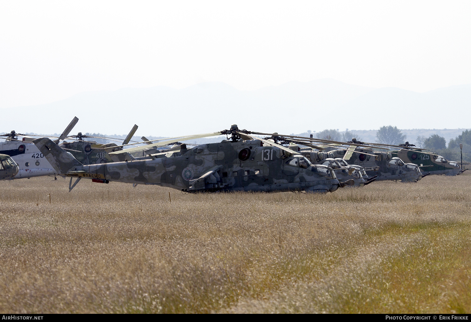 Aircraft Photo of 131 | Mil Mi-24D | Bulgaria - Air Force | AirHistory.net #379973