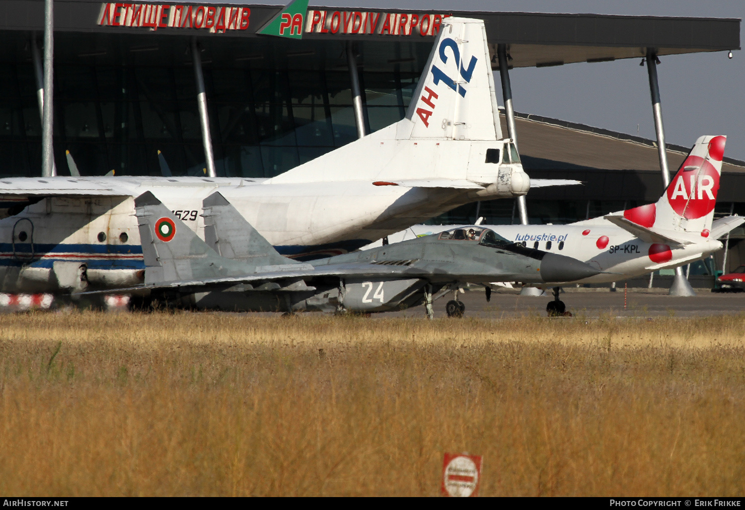 Aircraft Photo of 24 | Mikoyan-Gurevich MiG-29A (9-12A) | Bulgaria - Air Force | AirHistory.net #379983