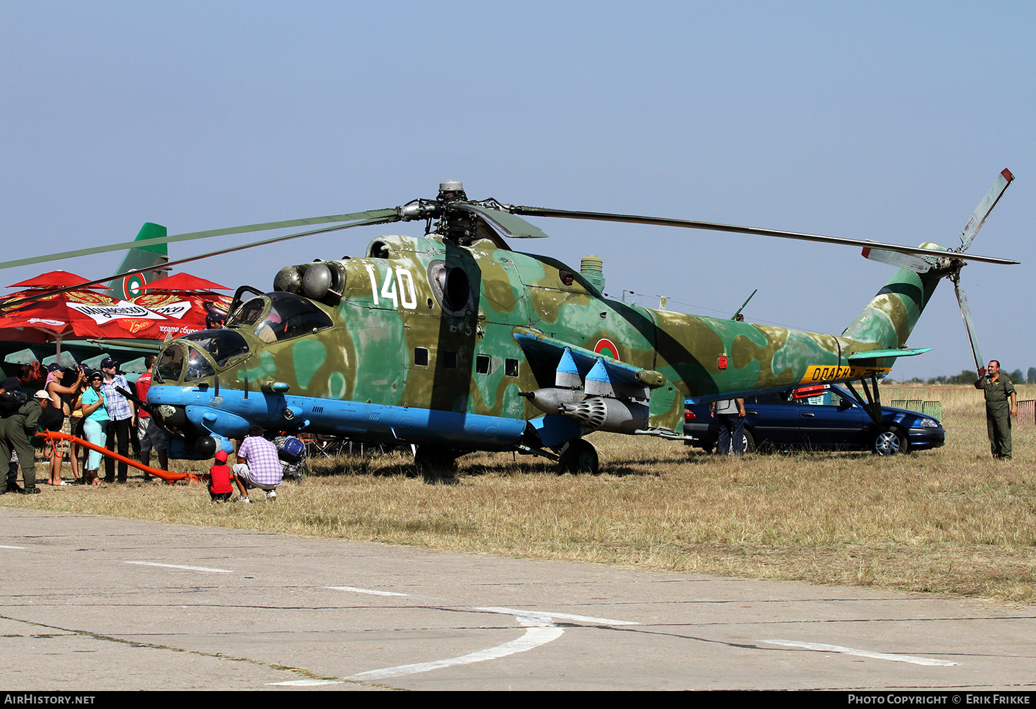 Aircraft Photo of 140 | Mil Mi-24V | Bulgaria - Air Force | AirHistory.net #379984