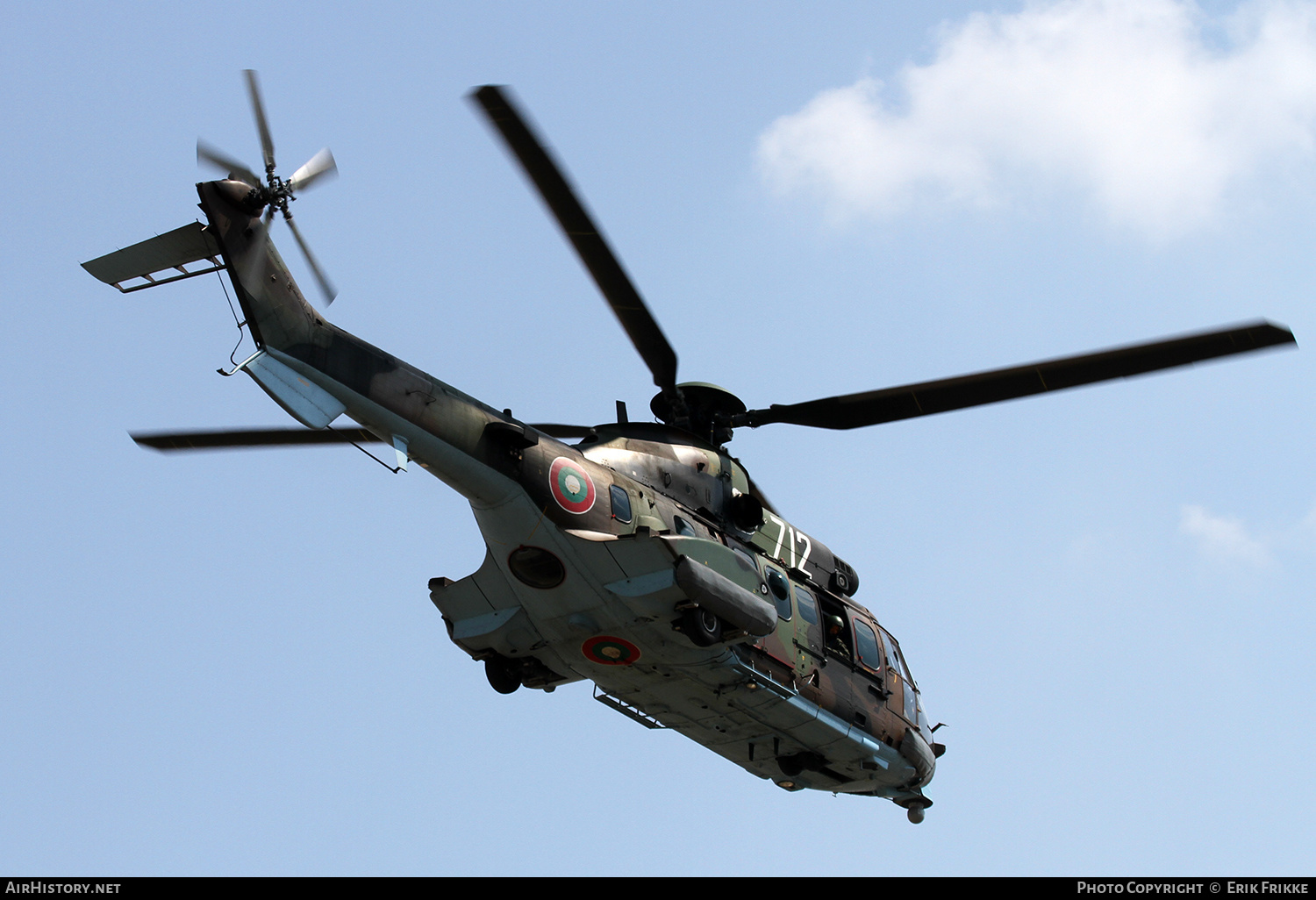Aircraft Photo of 712 | Eurocopter AS-532AL Cougar | Bulgaria - Air Force | AirHistory.net #379987