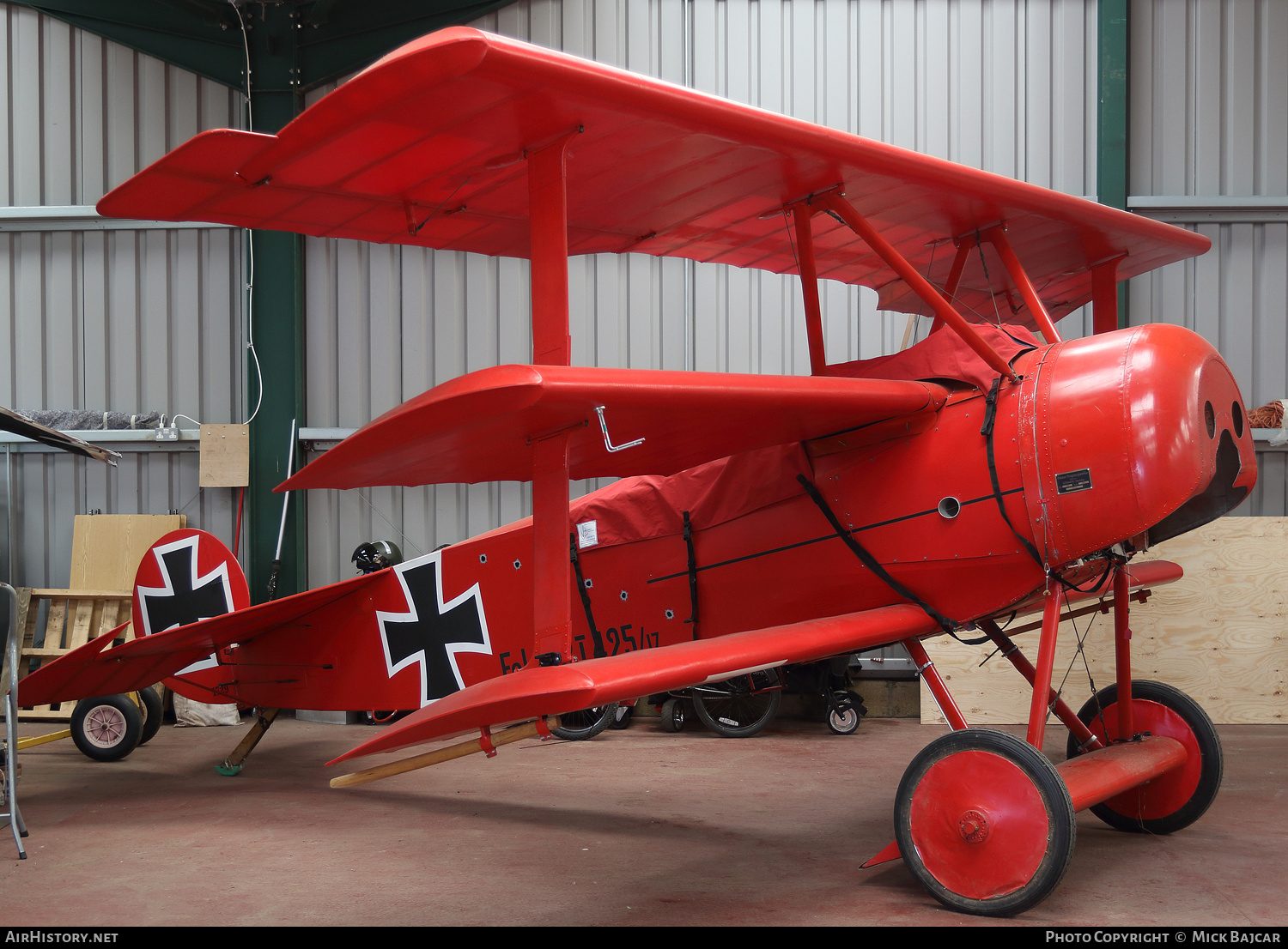 Aircraft Photo of G-DREI / 152/17 | Fokker Dr.1 (replica) | Germany - Air Force | AirHistory.net #379988