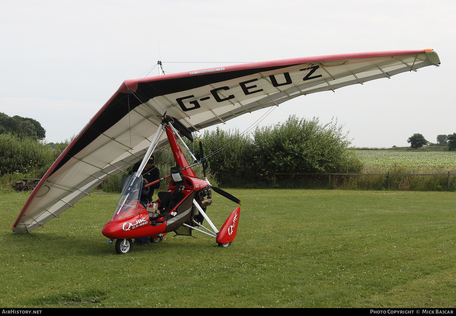 Aircraft Photo of G-CEUZ | P&M Aviation Quik GT450 | AirHistory.net #379992