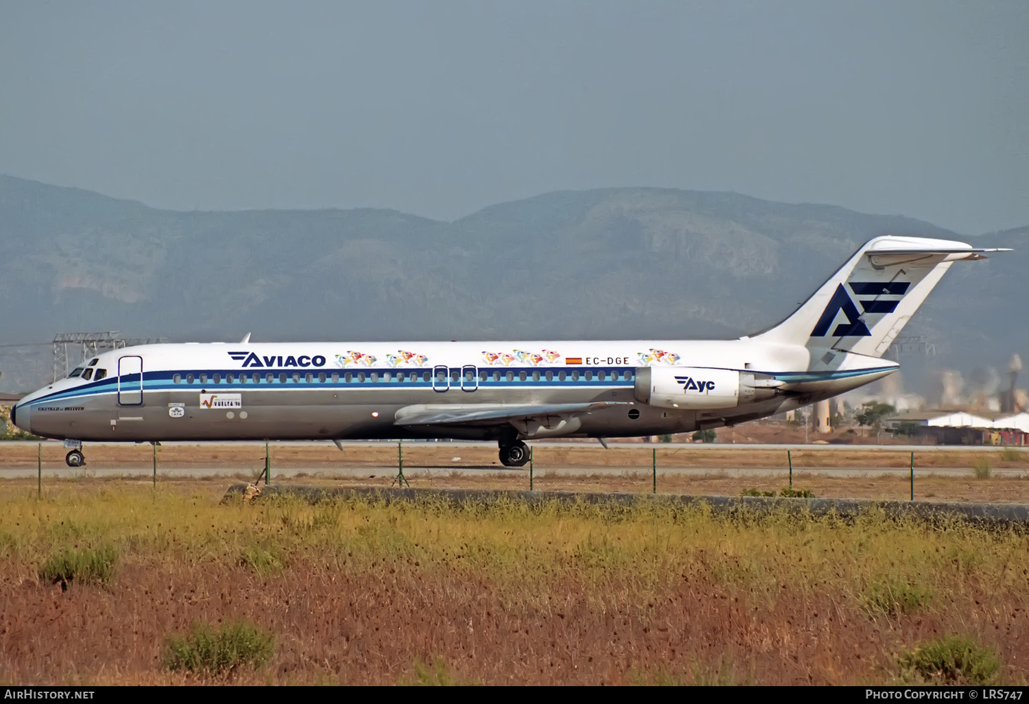 Aircraft Photo of EC-DGE | McDonnell Douglas DC-9-34 | Aviaco | AirHistory.net #380001