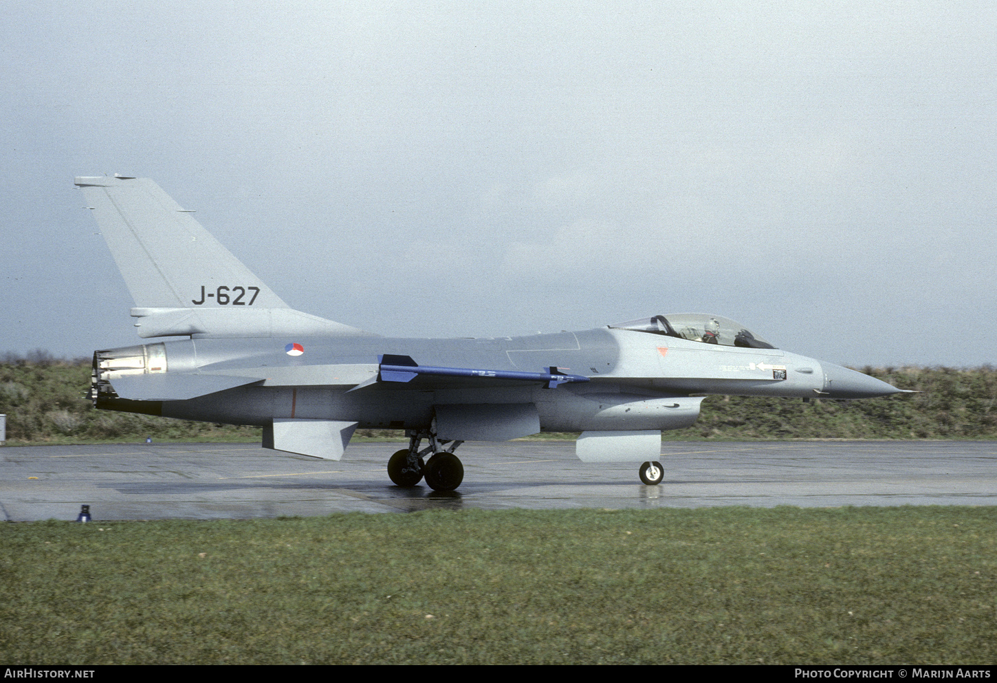 Aircraft Photo of J-627 | General Dynamics F-16A Fighting Falcon | Netherlands - Air Force | AirHistory.net #380002