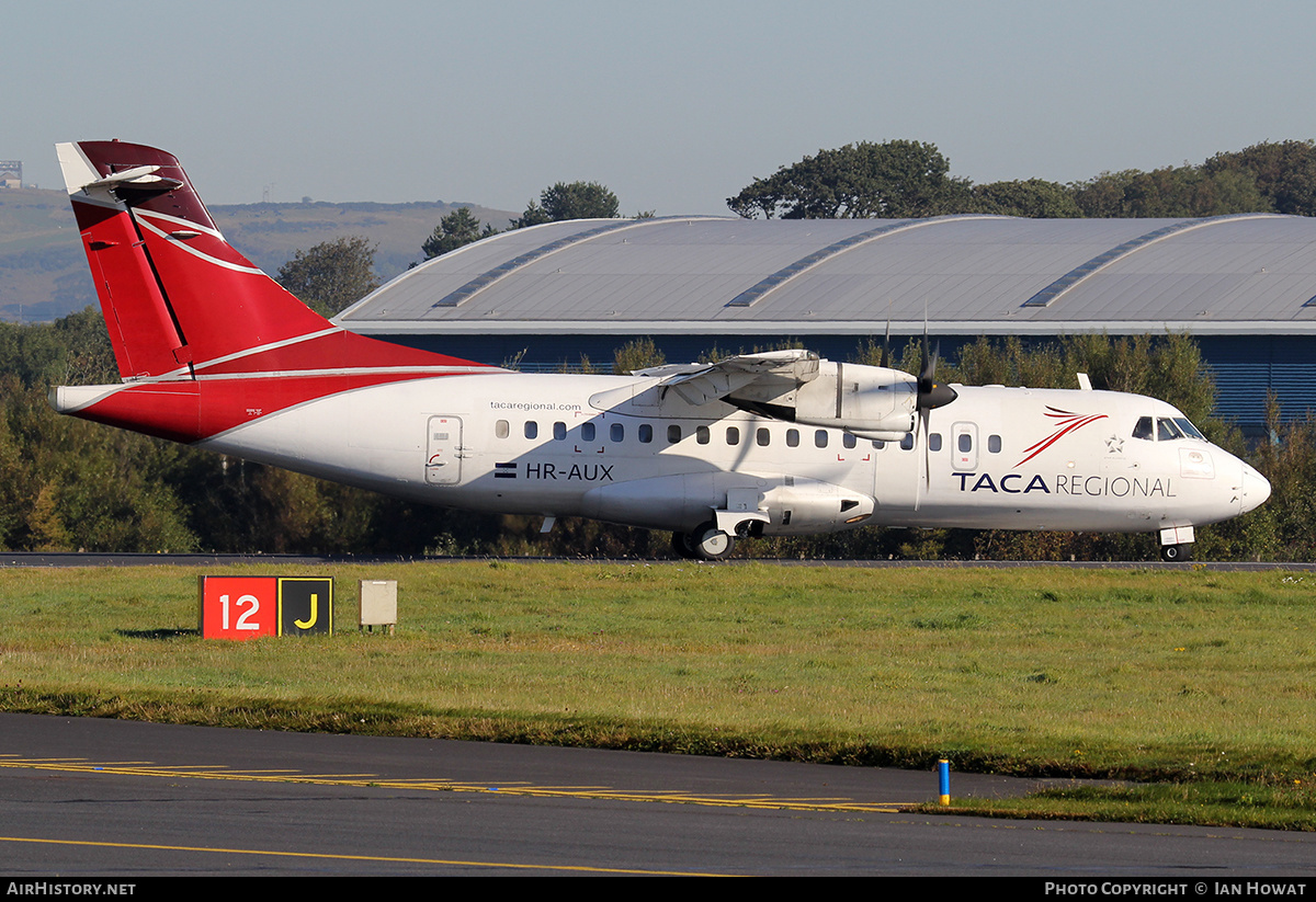 Aircraft Photo of HR-AUX | ATR ATR-42-300 | TACA Regional - Transportes Aéreos del Continente Americano | AirHistory.net #380015