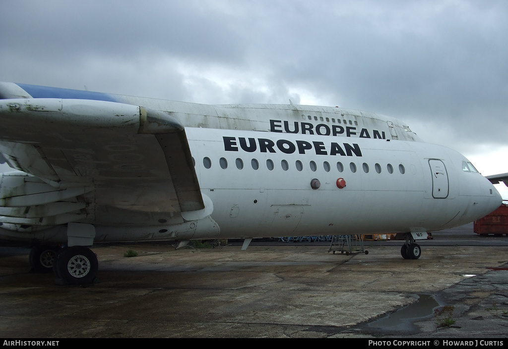 Aircraft Photo of G-AZMF | BAC 111-530FX One-Eleven | European Aircharter - EAL/EAC | AirHistory.net #380024