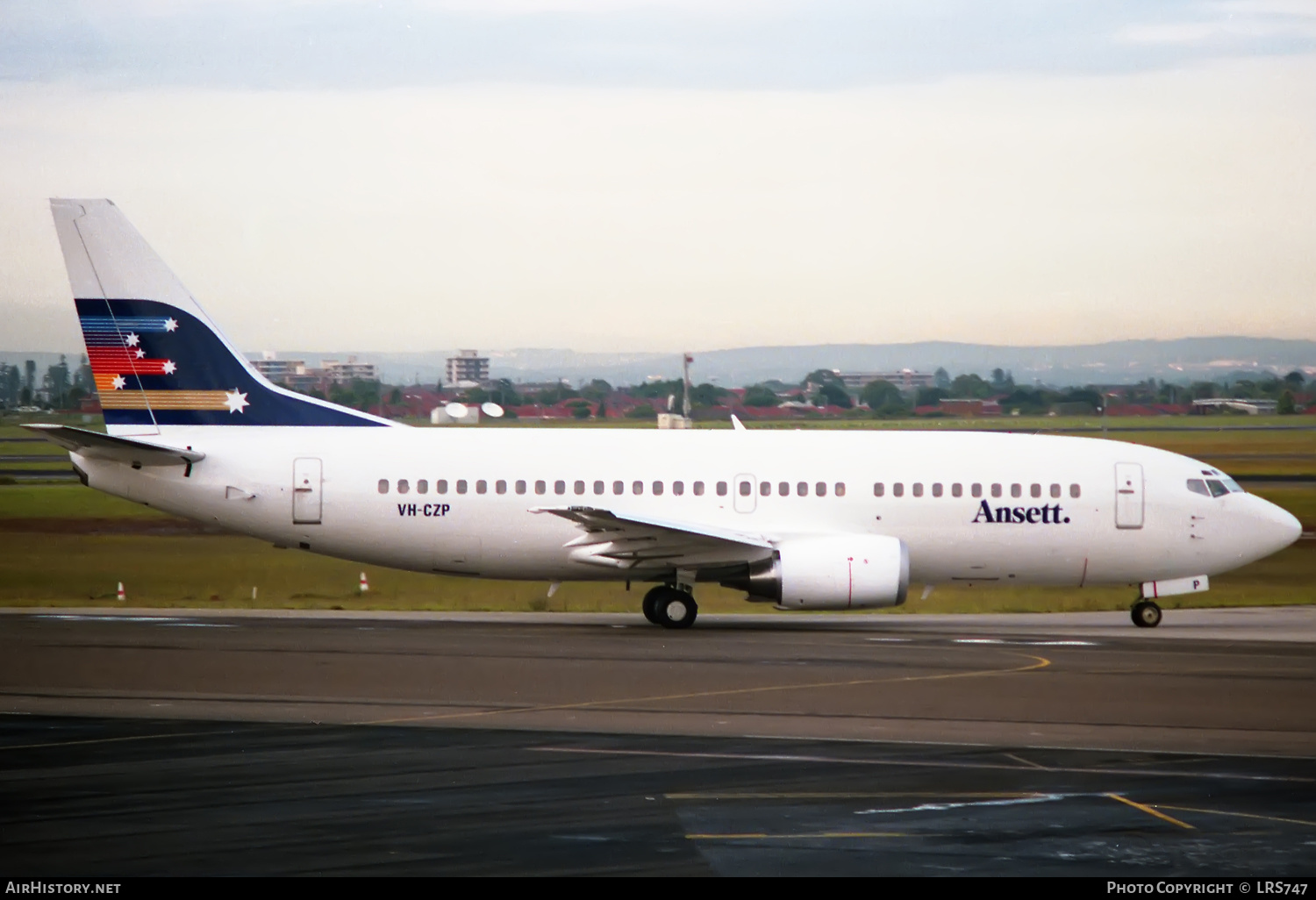 Aircraft Photo of VH-CZP | Boeing 737-377 | Ansett | AirHistory.net #380035