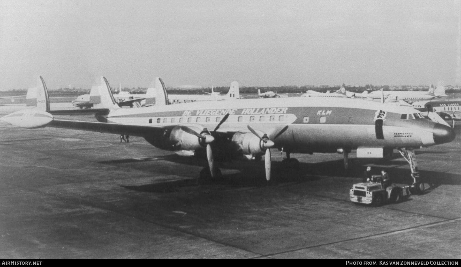 Aircraft Photo of PH-LKN | Lockheed L-1049H Super Constellation | KLM - Royal Dutch Airlines | AirHistory.net #380036