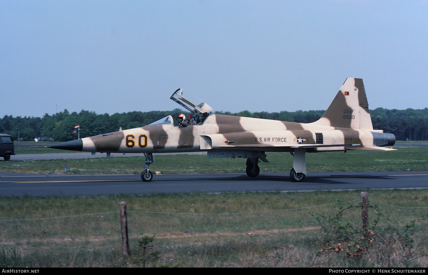 Aircraft Photo of 74-1560 / 01560 | Northrop F-5E Tiger II | USA - Air Force | AirHistory.net #380042