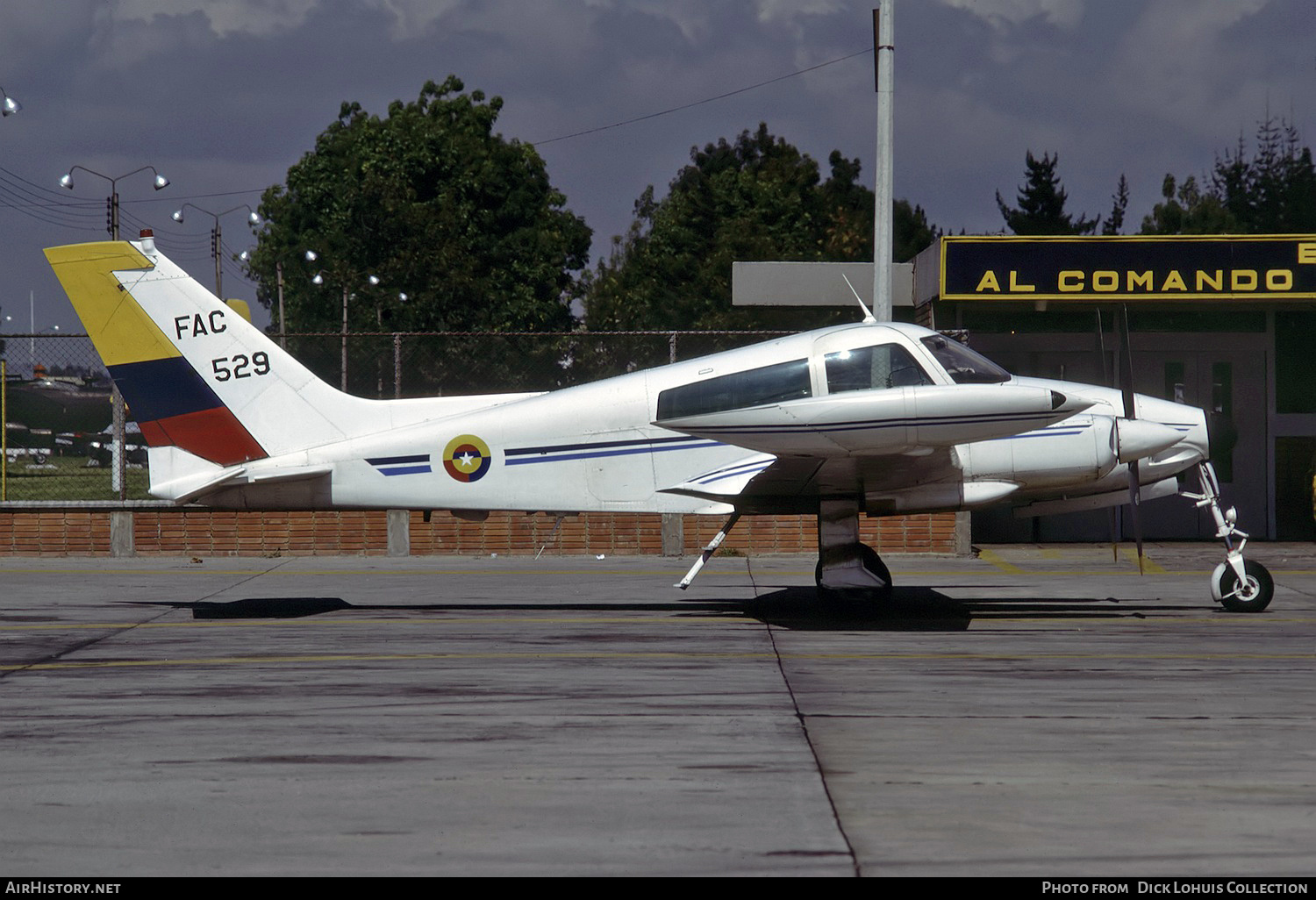 Aircraft Photo of FAC529 | Cessna 310L | Colombia - Air Force | AirHistory.net #380044