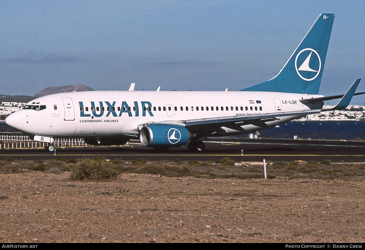 Aircraft Photo of LX-LGR | Boeing 737-7C9 | Luxair | AirHistory.net #380051