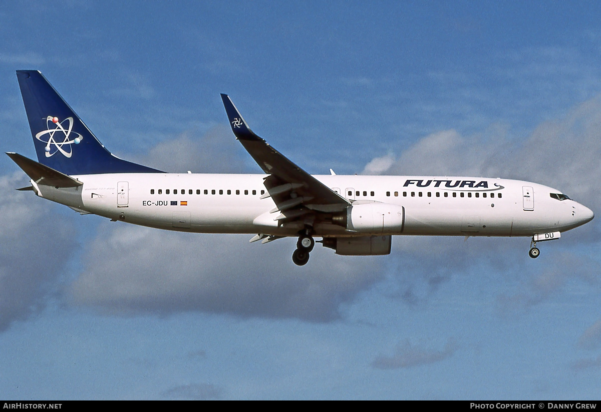 Aircraft Photo of EC-JDU | Boeing 737-86N | Futura International Airways | AirHistory.net #380067