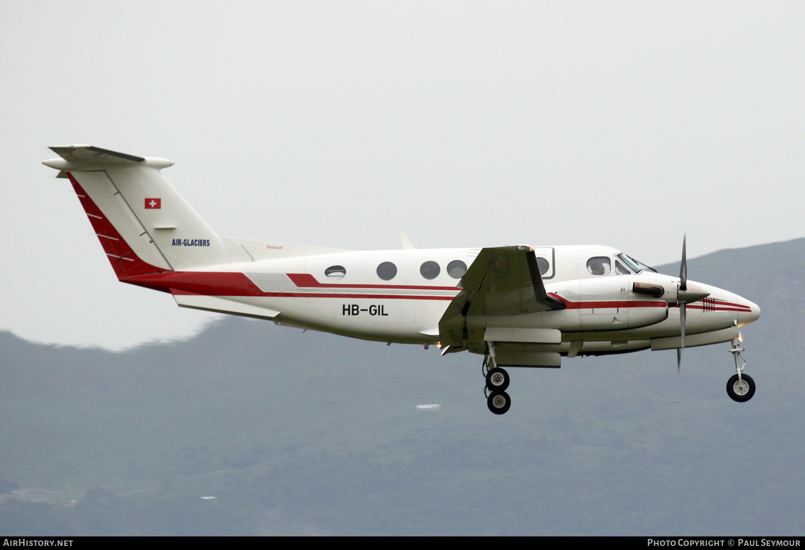 Aircraft Photo of HB-GIL | Beech 200 Super King Air | Air Glaciers | AirHistory.net #380075