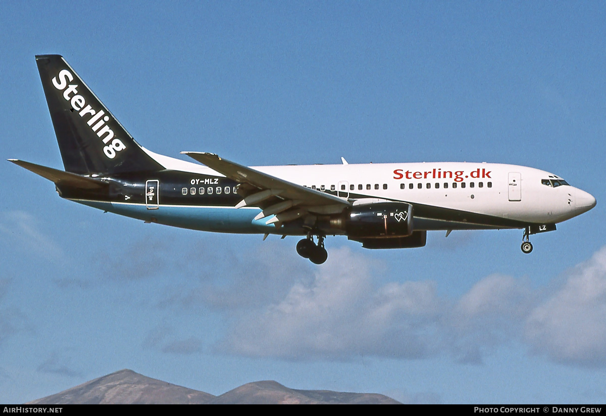 Aircraft Photo of OY-MLZ | Boeing 737-73S | Sterling European Airlines | AirHistory.net #380078