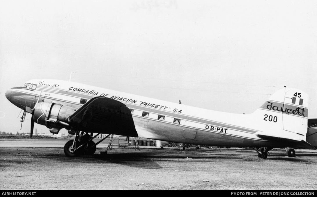 Aircraft Photo of OB-PAT-200 | Douglas C-47B Skytrain | Faucett | AirHistory.net #380085