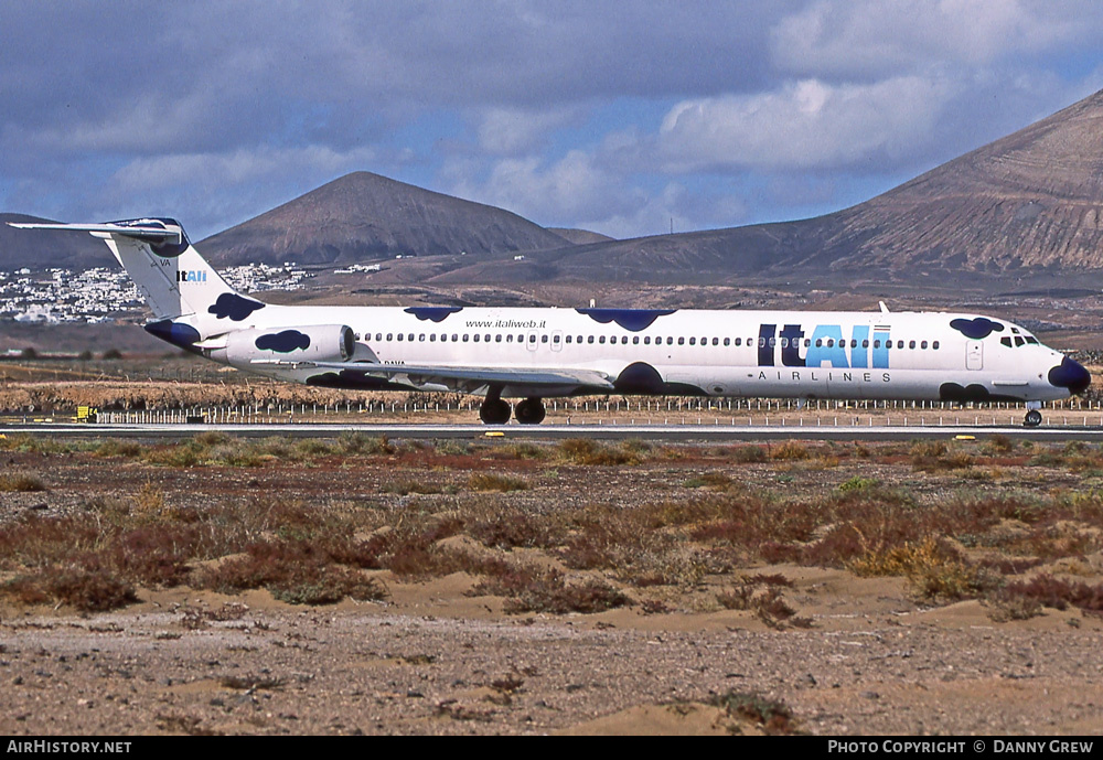 Aircraft Photo of I-DAVA | McDonnell Douglas MD-82 (DC-9-82) | ItAli Airlines | AirHistory.net #380093