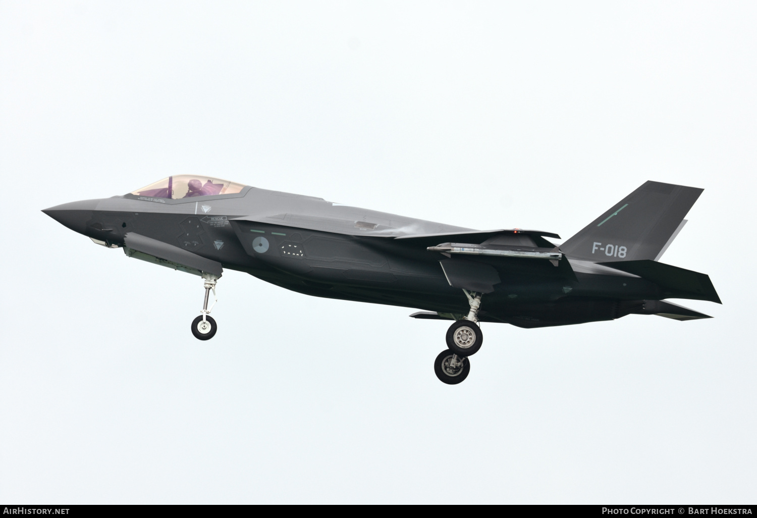 Aircraft Photo of F-018 | Lockheed Martin F-35A Lightning II | Netherlands - Air Force | AirHistory.net #380128