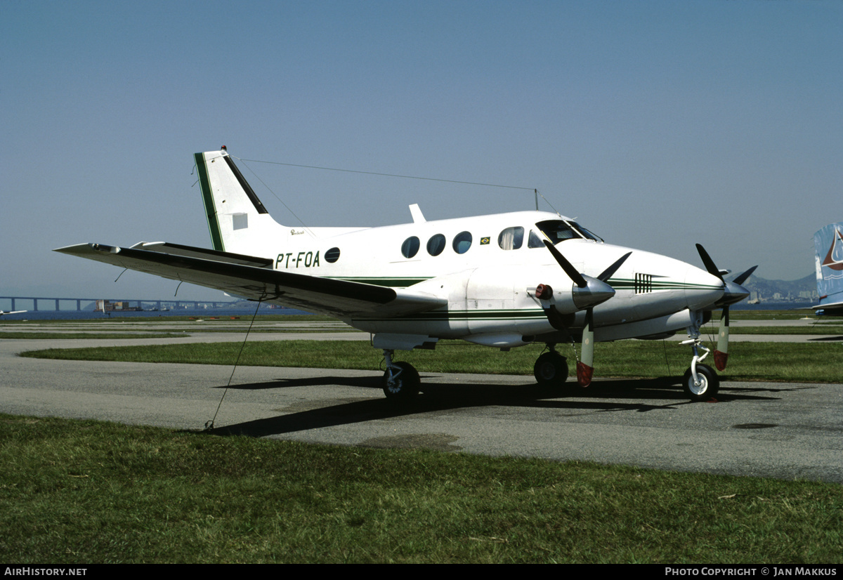 Aircraft Photo of PT-FOA | Beech B90 King Air | AirHistory.net #380137