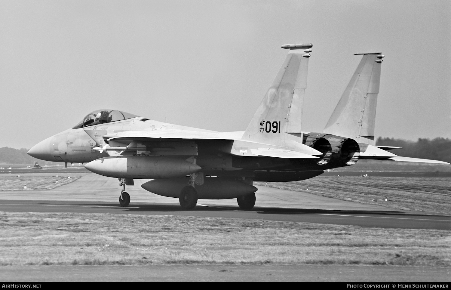 Aircraft Photo of 77-0091 / AF77-091 | McDonnell Douglas F-15A Eagle | USA - Air Force | AirHistory.net #380143