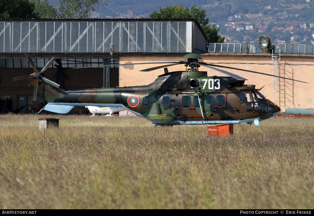 Aircraft Photo of 703 | Aerospatiale AS-532AL Cougar | Bulgaria - Air Force | AirHistory.net #380154