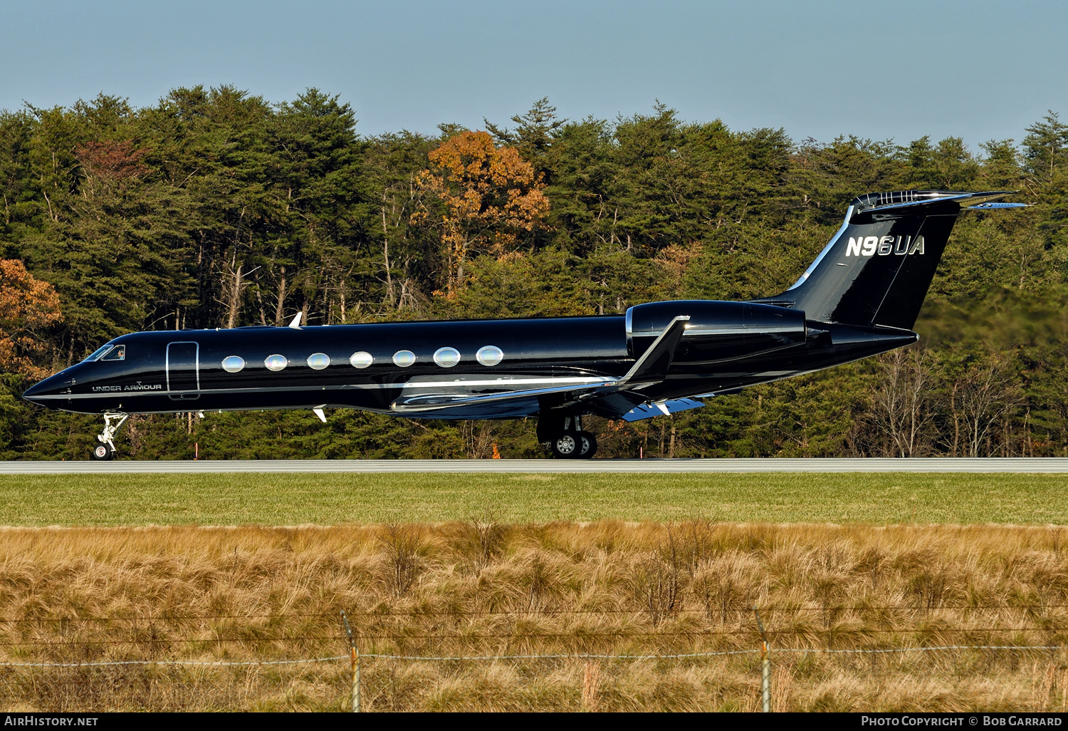 Aircraft Photo of N96UA | Gulfstream Aerospace G-V-SP Gulfstream G550 | Under Armour | AirHistory.net #380156